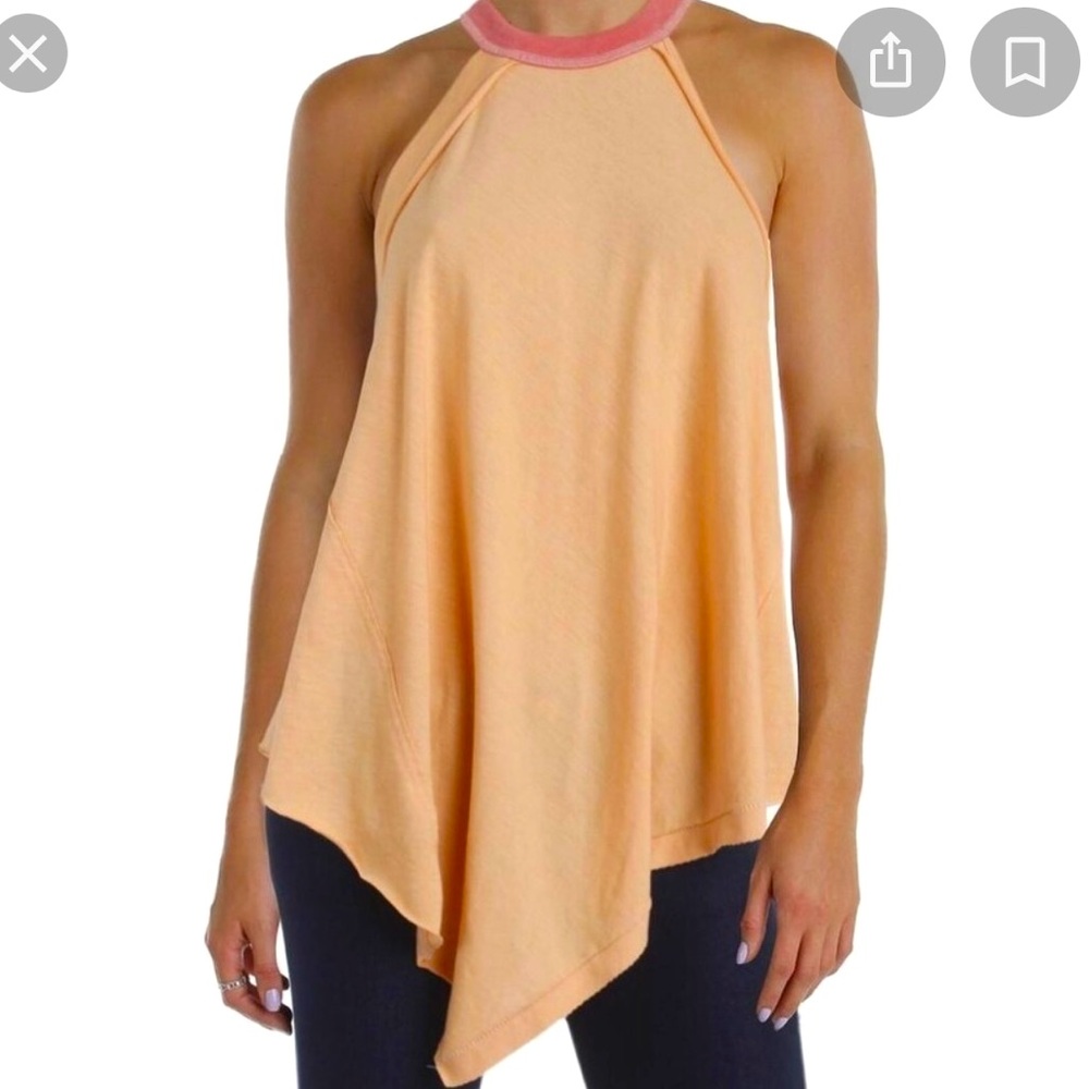 Free People A symmetrical tank